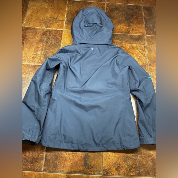 Patagonia Snowbelle 3 in 1 Dark Blue Jacket with Teal Accents - Picture 7 of 9